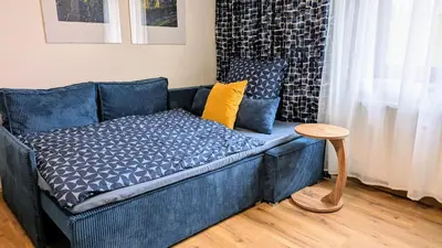Ein Bett oder Betten in einem Zimmer der Unterkunft Suite 13 Van Gogh