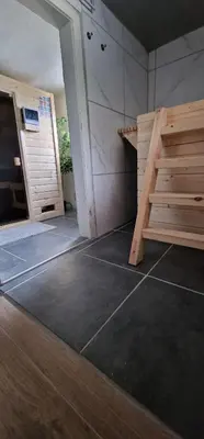 Grundriss der Unterkunft Quiet place with sauna