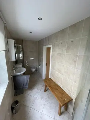 Ein Badezimmer in der Unterkunft Ferienwohnung Stadthaus Cham