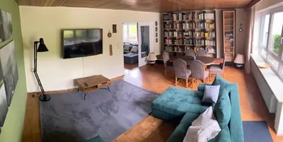 TV/Unterhaltungsangebot in der Unterkunft Ferienwohnung Stadthaus Cham