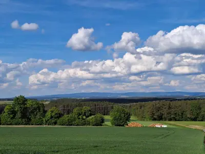 Naturlandschaft in der Nähe der Ferienwohnung