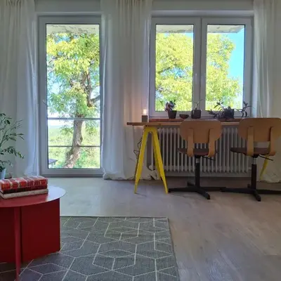 Neu renovierte Wohnung mit Traumaussicht & Natur pur