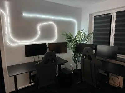TV/Unterhaltungsangebot in der Unterkunft World of Esport