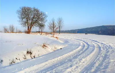 Gorgeous Home In Waldthurn With Wifi im Winter