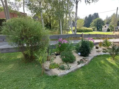 Ein Garten an der Unterkunft Ferienwohnung Reinhold