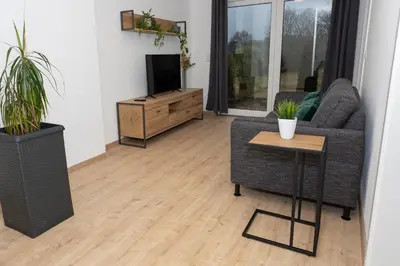 Ein Sitzbereich in der Unterkunft FeWo Wurz