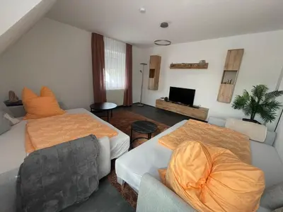 Ein Bett oder Betten in einem Zimmer der Unterkunft Country Style meets Modern