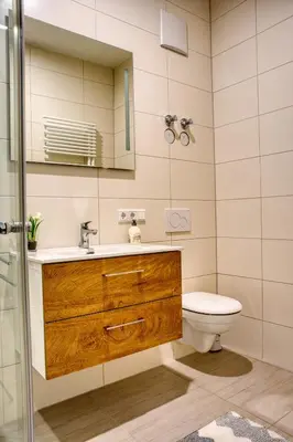 Ein Badezimmer in der Unterkunft Urban Suite