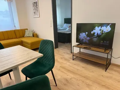 TV/Unterhaltungsangebot in der Unterkunft City Base