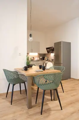 Küche/Küchenzeile in der Unterkunft TheFamilyNest