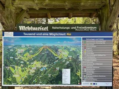 Naturlandschaft in der Nähe der Ferienwohnung