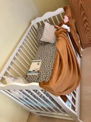 Ein Bett oder Betten in einem Zimmer der Unterkunft FestspielNest Bayreuth