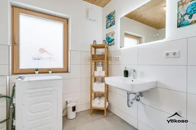 Ein Badezimmer in der Unterkunft Fishermans Friend