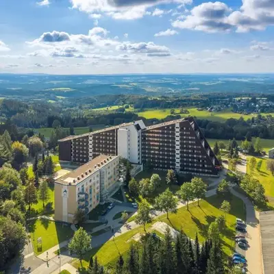 Apartment mit Balkon im Ferienpark in Schöneck