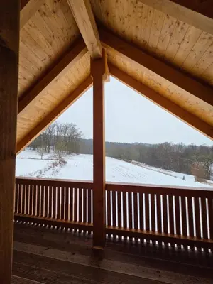 Naturlandschaft in der Nähe des Chalets