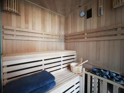 Grundriss der Unterkunft Tiny House mit eigener Sauna am Waldrand in der Fränkischen Schweiz
