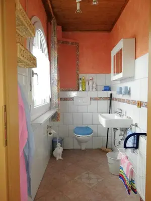 Ein Badezimmer in der Unterkunft Villa Lindenpark
