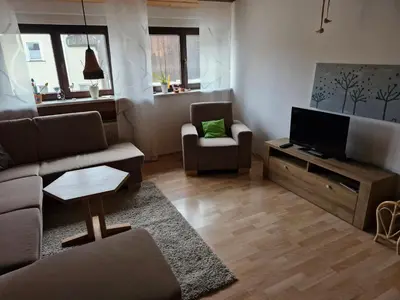 TV/Unterhaltungsangebot in der Unterkunft Ferienwohnung Klaus Siegritzberg