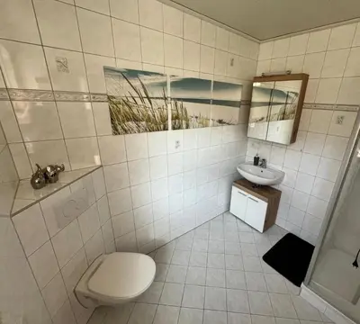 Ein Badezimmer in der Unterkunft Villa Toscana Untersteinach