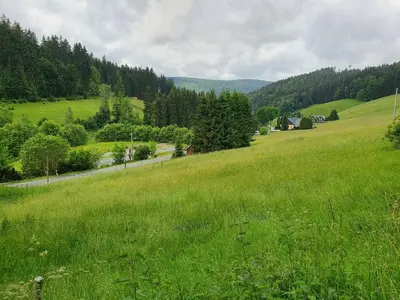 Naturlandschaft in der Nähe des Ferienhauses