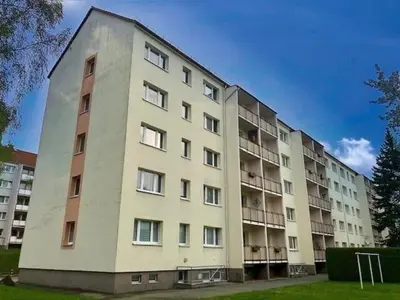 Grundriss der Unterkunft 2-Raum Apartment Treuen