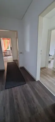 Ein Bett oder Betten in einem Zimmer der Unterkunft Monteurwohnung