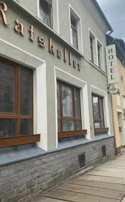 Das Gebäude in dem sich das Hotel befindet