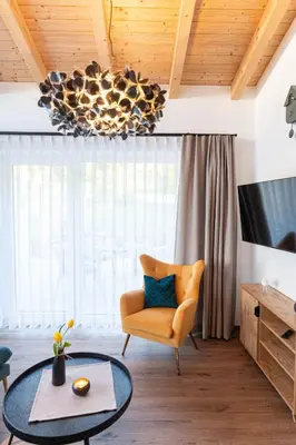 TV/Unterhaltungsangebot in der Unterkunft Chalet Picave