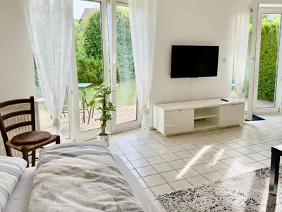 TV/Unterhaltungsangebot in der Unterkunft Kleines Idyll, Ruhig & erholsam - Peter M22 - Frankenwald Apartments