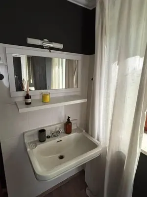 Ein Badezimmer in der Unterkunft Gasthof Marienthal am Regen