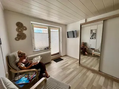 TV/Unterhaltungsangebot in der Unterkunft Ferienwohnung Nähe Festspielhaus