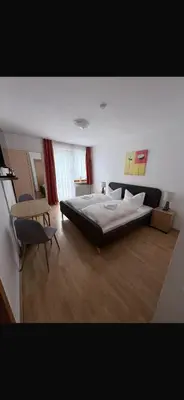 Ein Bett oder Betten in einem Zimmer der Unterkunft Schatzn Hof