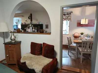 Küche/Küchenzeile in der Unterkunft NEU! Ferienwohnung Böhm Oberfranken