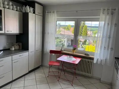 Küche/Küchenzeile in der Unterkunft Fewo Peter