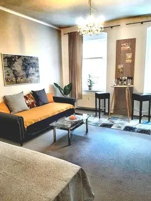 Ein Sitzbereich in der Unterkunft 4RELAX - Praktisch und bequem, 4 Betten, zwei Zimmer