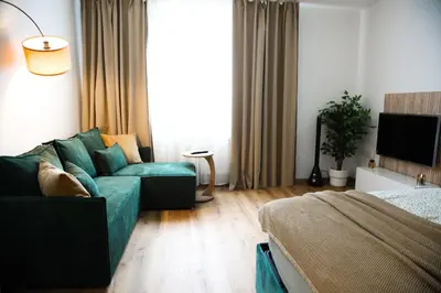 TV/Unterhaltungsangebot in der Unterkunft Suite 13 Natur grün mit 2 Zimmer
