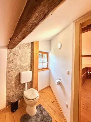 Ein Badezimmer in der Unterkunft Bayerwaldhaus - Tradition trifft Moderne