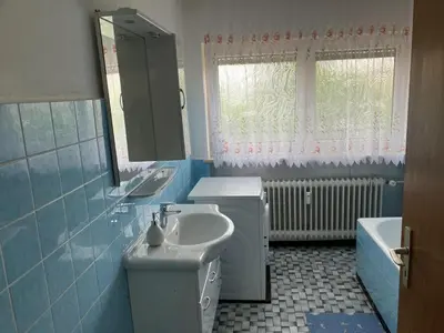 Ein Badezimmer in der Unterkunft Ferienwohnung Cäcilie