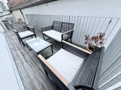 Ein Balkon oder eine Terrasse in der Unterkunft designAparts - II - by MorenoPisano
