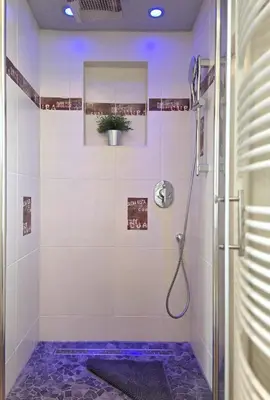 Ein Badezimmer in der Unterkunft Ferienhaus am Thüringer Meer