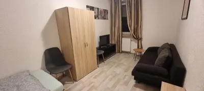Ein Sitzbereich in der Unterkunft Arzberger Monteurapartment