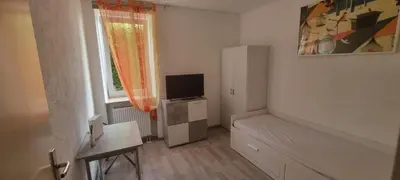 TV/Unterhaltungsangebot in der Unterkunft Arzberger Monteurapartment
