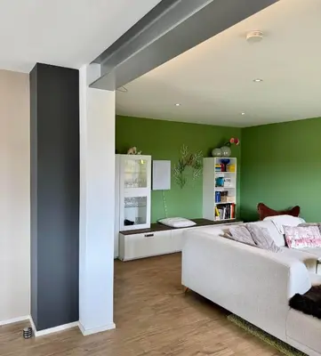 Ein Bett oder Betten in einem Zimmer der Unterkunft Ferienwohnung Fichtel-STEIN
