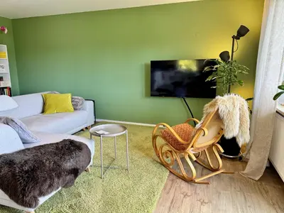 TV/Unterhaltungsangebot in der Unterkunft Ferienwohnung Fichtel-STEIN