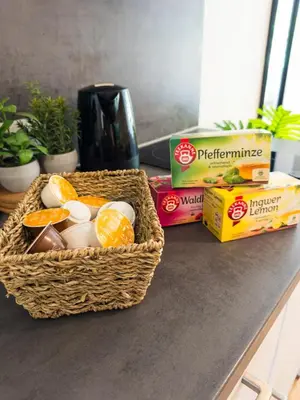 Essen in der Ferienwohnung oder in der Nähe