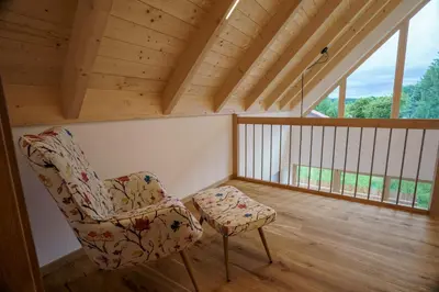 Grundriss der Unterkunft Chalet Auszeit im Schönseer Land