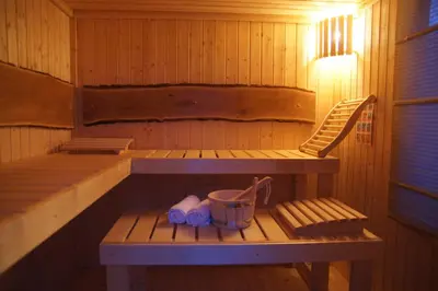 Grundriss der Unterkunft Chalet Auszeit im Schönseer Land