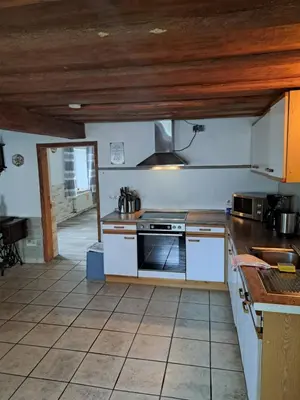 Küche/Küchenzeile in der Unterkunft Gästehaus Ulrike