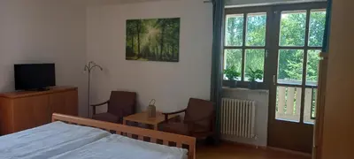 TV/Unterhaltungsangebot in der Unterkunft Goldsteig 3 - Doppelzimmer