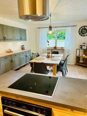 Küche/Küchenzeile in der Unterkunft Das Auental-Appartment